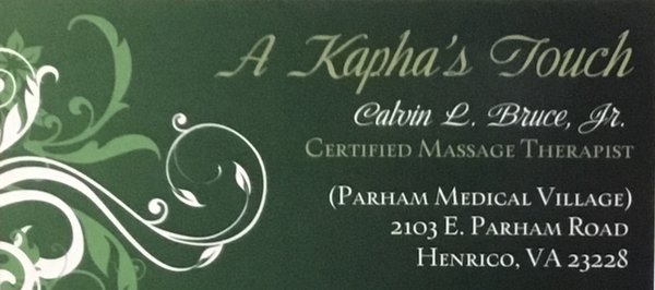 A Kapha’s Touch