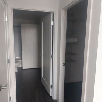 Placemakr Marymount Ballston - Bathroom and one of the closets - Hotels Near Me - Arlington, Virginia