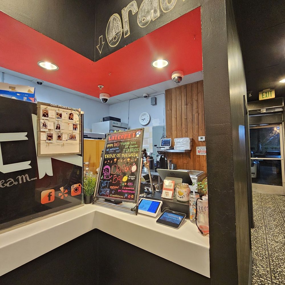 Tea Brick - Cashier Counter l - Tea Rooms Near Me - Monterey Park, California