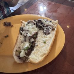 Luigi's - Philly Cheesesteak (half the sandwich was in my BIL hands)