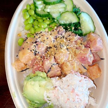 Big Fin Poké - 2 scoop protein bowl - Sushi Bars Near Me - South Portland, Maine Big Fin Poké - 2 scoop protein bowl - Sushi Bars Near Me - South Portland, Maine