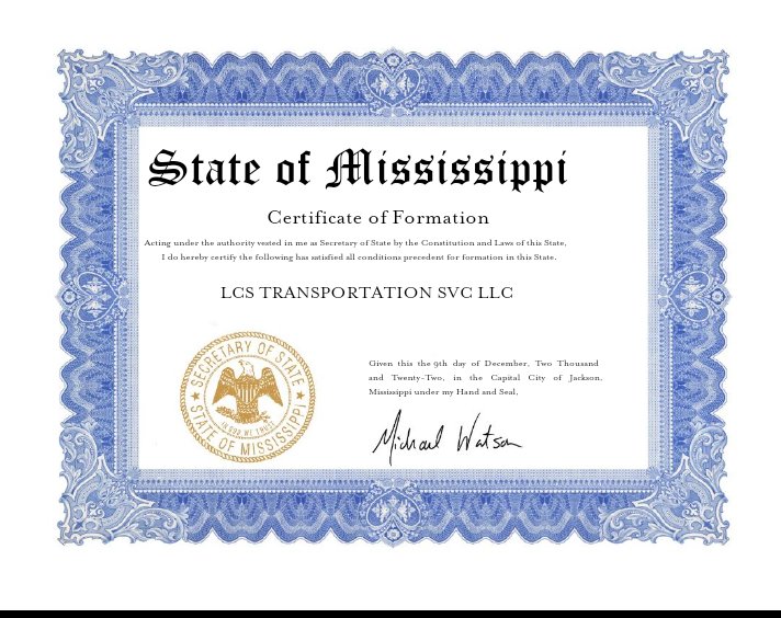 LCS TRANSPORTATION SVC Jackson, MS Yelp