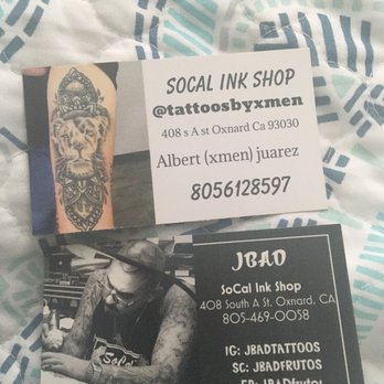 SoCal Ink Shop - Contact information... - Tattoo Near Me - Oxnard, California SoCal Ink Shop - Contact information... - Tattoo Near Me - Oxnard, California