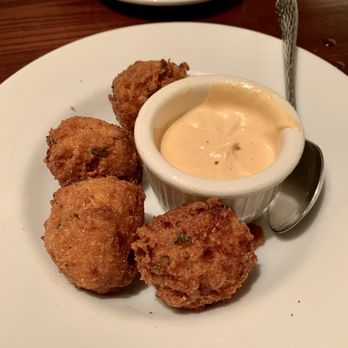 Chicago q - Bacon Cheddar Hush Puppies - Barbeque Near Me - Chicago, Illinois