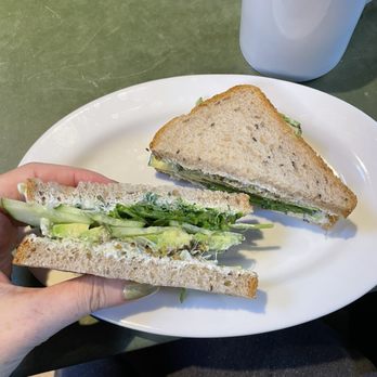 The Smoot Std - Cucumber, avo, and sprouts sandwich without tomato - Cafes Near Me - Cambridge, Massachusetts