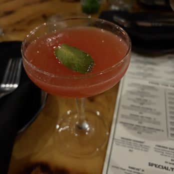 Ember & Alma - Sarahbration (mocktail) - Cocktail Bars Near Me - Marlborough, Massachusetts