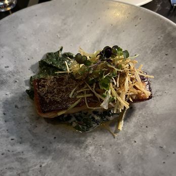 Queensyard - Salmon - Modern European Near Me - New York, New York
