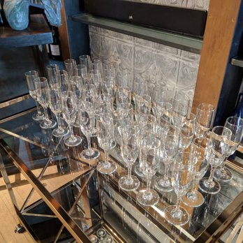 A-Z Party Rentals - Champagne flutes rented from A-Z (trolley not included) - Party Supplies Near Me - Brooklyn, New York