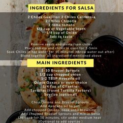 Saíd Gonzalez, MPH, RD - Healthy Quesadilla Recipe