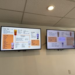 Menu options Menu options