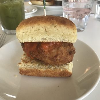 Gracie's Luncheonette - Spicy chicken biscuit - American Near Me - Leeds, New York