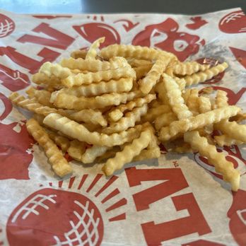 Raising Cane's Chicken Fingers - Crinkle-Cut Fries. - New American Near Me - Boynton Beach, Florida Raising Cane's Chicken Fingers - Crinkle-Cut Fries. - New American Near Me - Boynton Beach, Florida