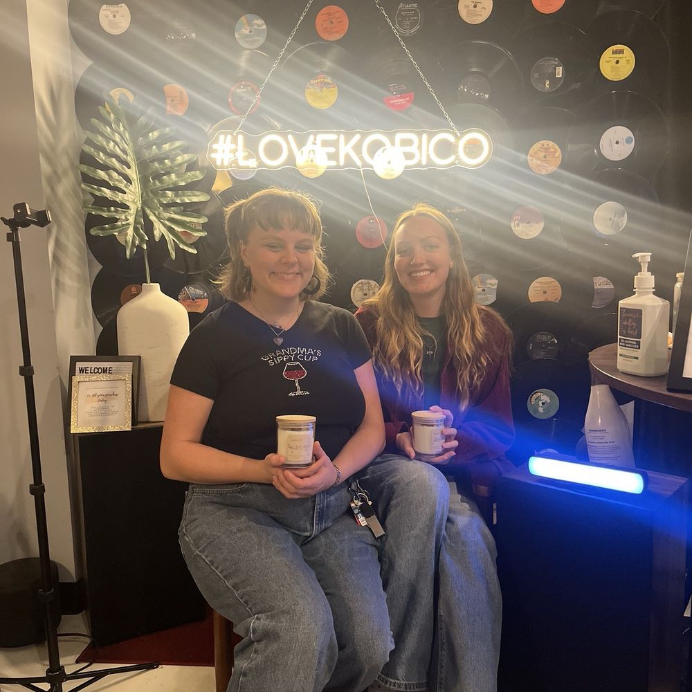 Kobi Co - Our after photo! We did not factor in the bright light behind us (oops!) - Candle Stores Near Me - Minneapolis, Minnesota Kobi Co - Our after photo! We did not factor in the bright light behind us (oops!) - Candle Stores Near Me - Minneapolis, Minnesota