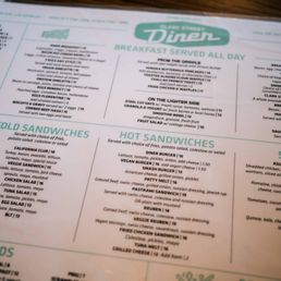 Clark Street Diner - menu, 7-20-2023 - sushi and sashimi, menu - Diners Near Me - Los Angeles, California