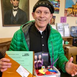 Tutor Doctor - Visiting Lincoln High School, donating to their fundraising event