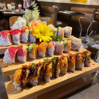 The Connection Thai sushi - 19. Rainbow Special Roll - Thai Near Me - Henderson, Nevada The Connection Thai sushi - 19. Rainbow Special Roll - Thai Near Me - Henderson, Nevada