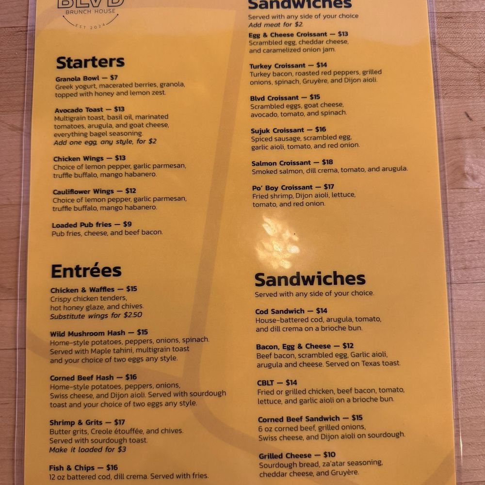 BLVD Brunch House - Halal Near Me - Detroit, Michigan