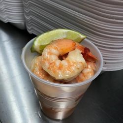 El Sazon De La Gallina - Vaso de camarones