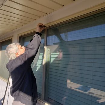 Ace Handyman Services Coppell - AHS Coppell Multi-skilled Craftsman repairing a window screen in support of our community service to Journey to Dream's Kyle's Place. - Handyman Near Me - Lewisville, Texas Ace Handyman Services Coppell - AHS Coppell Multi-skilled Craftsman repairing a window screen in support of our community service to Journey to Dream's Kyle's Place. - Handyman Near Me - Lewisville, Texas