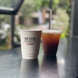 Freelance Coffee Project - Pour over & iced americano