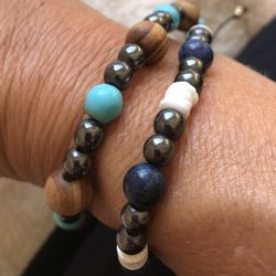 Santiagos Baja Anklet - Two bracelets which can be worn on the wrist or ankle