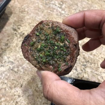 Nick's San Clemente - About 4 bites in this petite filet - American Near Me - San Clemente, California Nick's San Clemente - About 4 bites in this petite filet - American Near Me - San Clemente, California