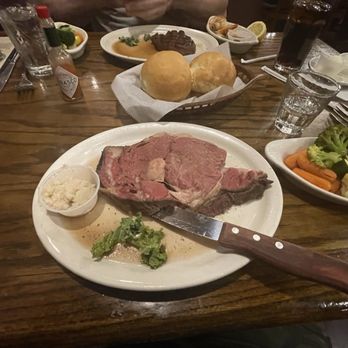 Cattlemen's Steakhouse - The prime rib cowboy cut (3/5) - Steakhouses Near Me - Oklahoma City, Oklahoma Cattlemen's Steakhouse - The prime rib cowboy cut (3/5) - Steakhouses Near Me - Oklahoma City, Oklahoma