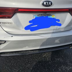 Roger's Automotive Service - This is the damage the driver did to me today 11/28/2023..grand and green bay in waukegan