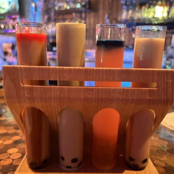 Elixir Tea Bar - Test Tube Boba Flight ($20) - Bubble Tea Near Me - Costa Mesa, California Elixir Tea Bar - Test Tube Boba Flight ($20) - Bubble Tea Near Me - Costa Mesa, California