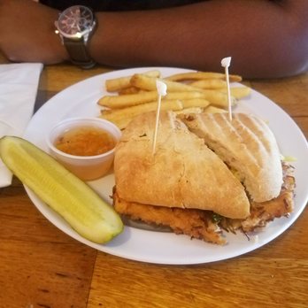 Key Largo Conch House - Coconut macadamia sandwich was good - Seafood Near Me - Key Largo, Florida Key Largo Conch House - Coconut macadamia sandwich was good - Seafood Near Me - Key Largo, Florida