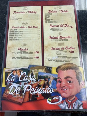 Menu photo 3 la casa de peinado Margate, FL Menu photo 3 la casa de peinado Margate, FL