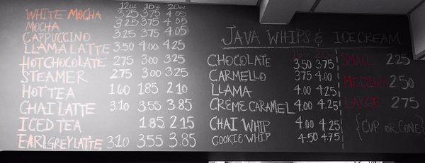 Menu photo 5 Mad Llama Coffee Cincinnati, OH Menu photo 5 Mad Llama Coffee Cincinnati, OH