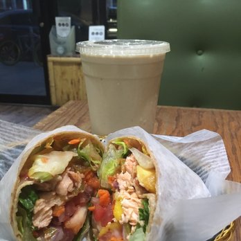 Energy Fuel - Salmon wrap & Banana Nutter - Breakfast & Brunch Near Me - Brooklyn, New York Energy Fuel - Salmon wrap & Banana Nutter - Breakfast & Brunch Near Me - Brooklyn, New York