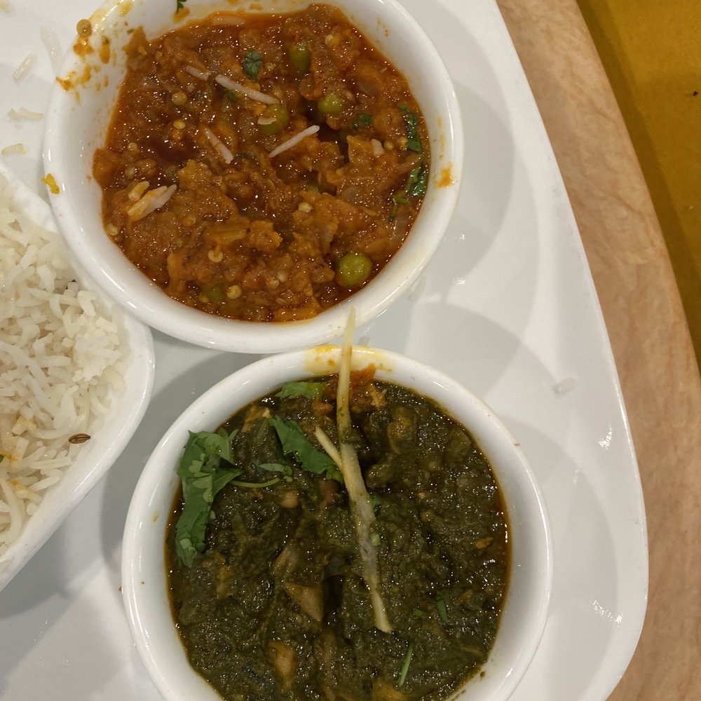 Nimit Indian Kitchen - Bangain Bhartra(eggplant) and Chana Saag - Indian Near Me - Stratford, New Jersey Nimit Indian Kitchen - Bangain Bhartra(eggplant) and Chana Saag - Indian Near Me - Stratford, New Jersey