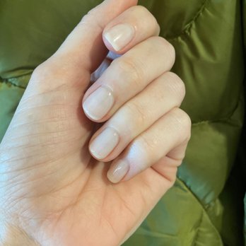 Nice Nails and Spa - Dip (powder) mani. I chose the nearly clear color. I love the natural thickness, just looks like i have super healthy nails lol. - Nail Salons Near Me - Seattle, Washington Nice Nails and Spa - Dip (powder) mani. I chose the nearly clear color. I love the natural thickness, just looks like i have super healthy nails lol. - Nail Salons Near Me - Seattle, Washington