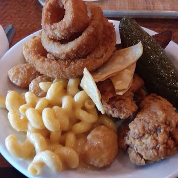 Sizzler - Onion rings to top off a salad... - Seafood Near Me - Culver City, California Sizzler - Onion rings to top off a salad... - Seafood Near Me - Culver City, California