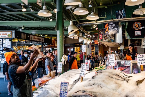 Pike Place Fish Market by null