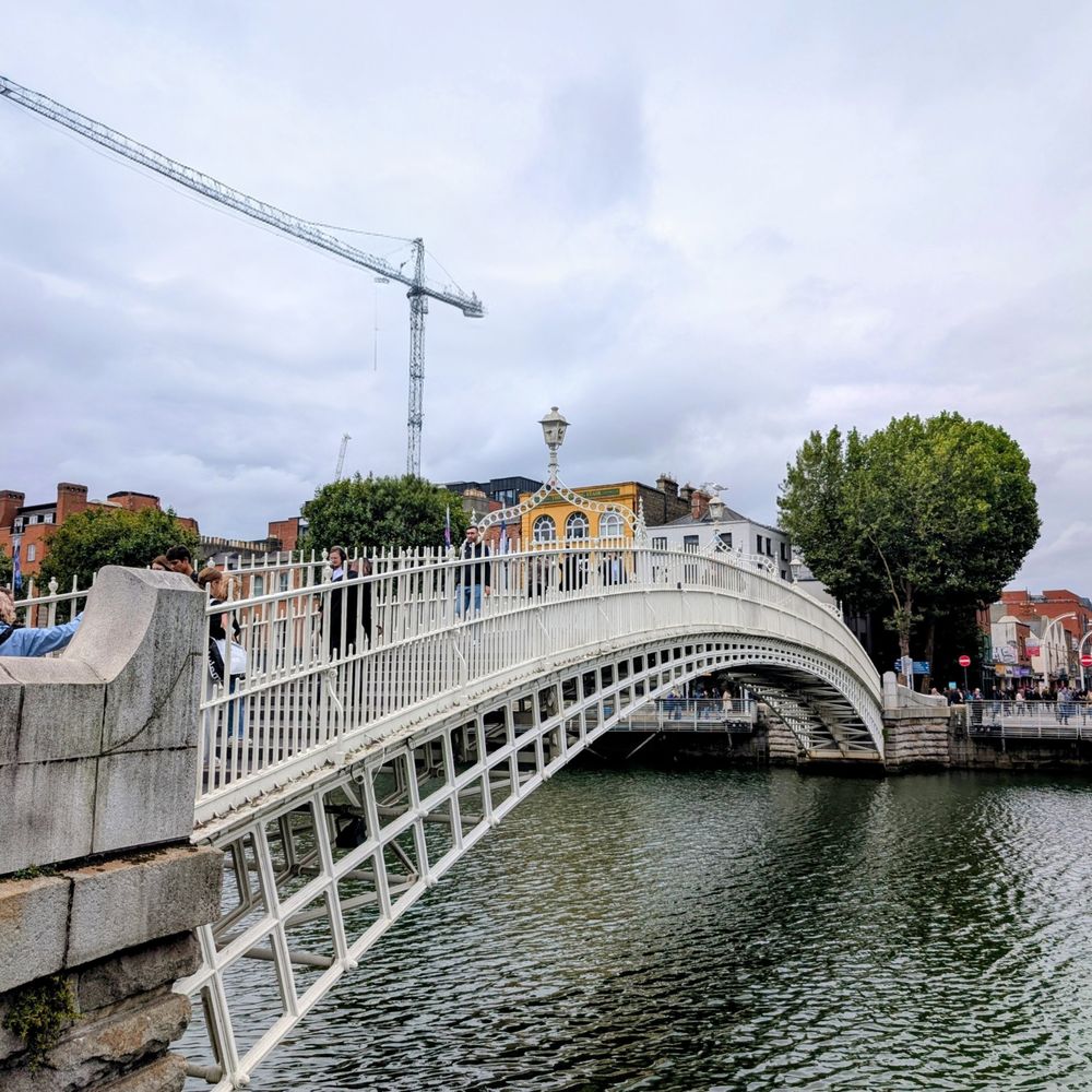 The Ha'penny Bridge - Side Bridge - Landmarks & Historical Buildings Near Me The Ha'penny Bridge - Side Bridge - Landmarks & Historical Buildings Near Me