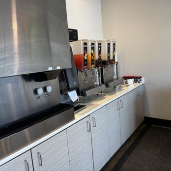 Salata - Drink station. - Salad Near Me - Flower Mound, Texas Salata - Drink station. - Salad Near Me - Flower Mound, Texas
