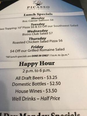 Menu photo 6 Picasso Bistro & Pizzeria Jackson, TN