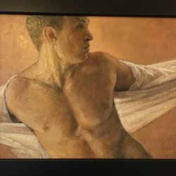 GreenLeaf Gallery and Gift Shop - White Shirt, Ron Griswold