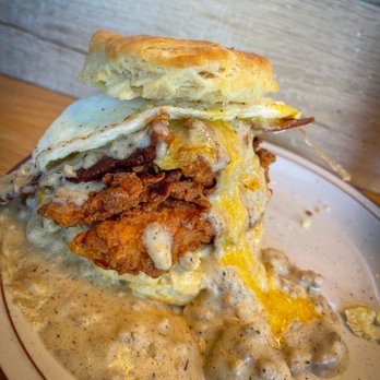 Pine State Biscuits - Reno - The Reggie Deluxe - MUST get! - Breakfast & Brunch Near Me - Reno, Nevada Pine State Biscuits - Reno - The Reggie Deluxe - MUST get! - Breakfast & Brunch Near Me - Reno, Nevada