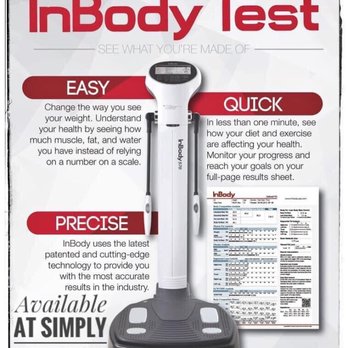 Simply Nutrition - We offer InBody Test which includes a printed copy to take home - Vitamins & Supplements Near Me - Lincoln, California Simply Nutrition - We offer InBody Test which includes a printed copy to take home - Vitamins & Supplements Near Me - Lincoln, California