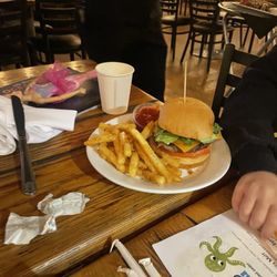 The Greek Mediterranean Steak & Seafood - Kids burger