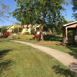 San Jacinto Riverfront RV Resort - Studio style cabins. Very cute and well kept.