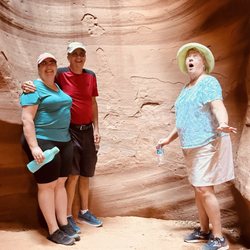 Antelope Slot Canyon Tours - Hahaha, our tour guide Amar is the bee's knees!  (09/02/2024)