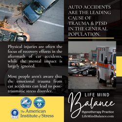 Life Mind Balance - Don't let the effects of a trauma ruin your future.
I'm very experienced working with Personal Injury Attorney's.