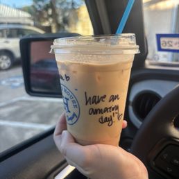Banana fosters iced latte Banana fosters iced latte