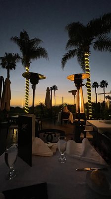 Photo of Lido Restaurant & Lounge - Pismo Beach, CA, US. Sunset, beach, date, seafood, black Manhattan.  Honeymoon!