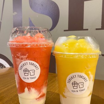 Gold Miss - Strawberry Milk Foam Slush and Mango Milk Foam Slush - Bubble Tea Near Me - Honolulu, Hawaii Gold Miss - Strawberry Milk Foam Slush and Mango Milk Foam Slush - Bubble Tea Near Me - Honolulu, Hawaii